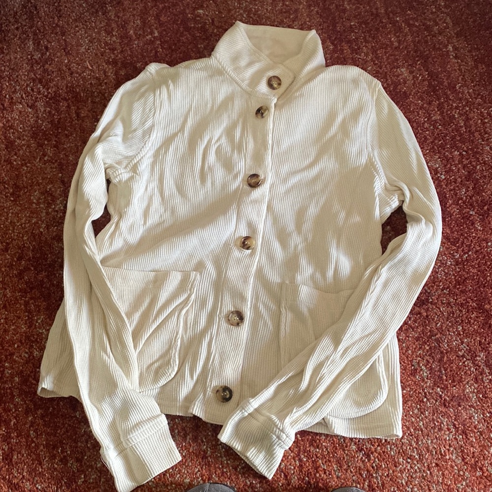 Billy Reid Women’s Cream Cardigan